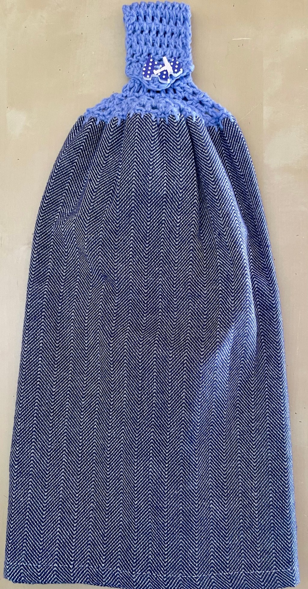 Crochet-topped Tea Towels/Hand Towels